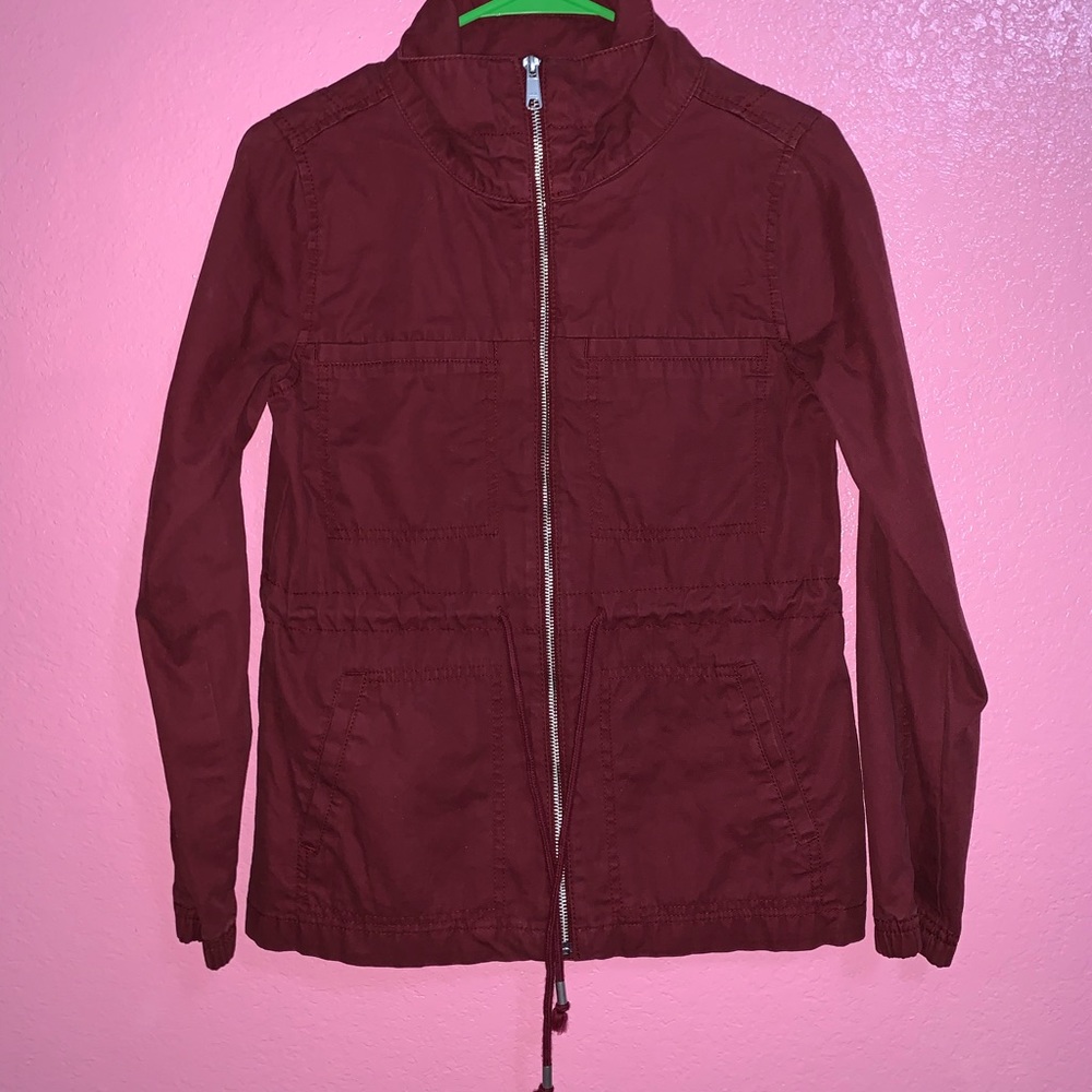 Maroon jacket